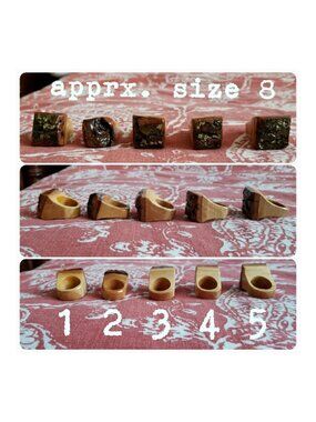 Handmade Wooden Rings